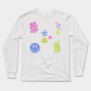 Cute Danish Pastel Aesthetic pack Long Sleeve T-Shirt